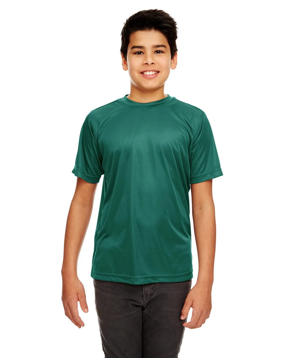 UltraClub 8420Y Jugend Cool & Dry Sport Performance Interlock T-Shirt