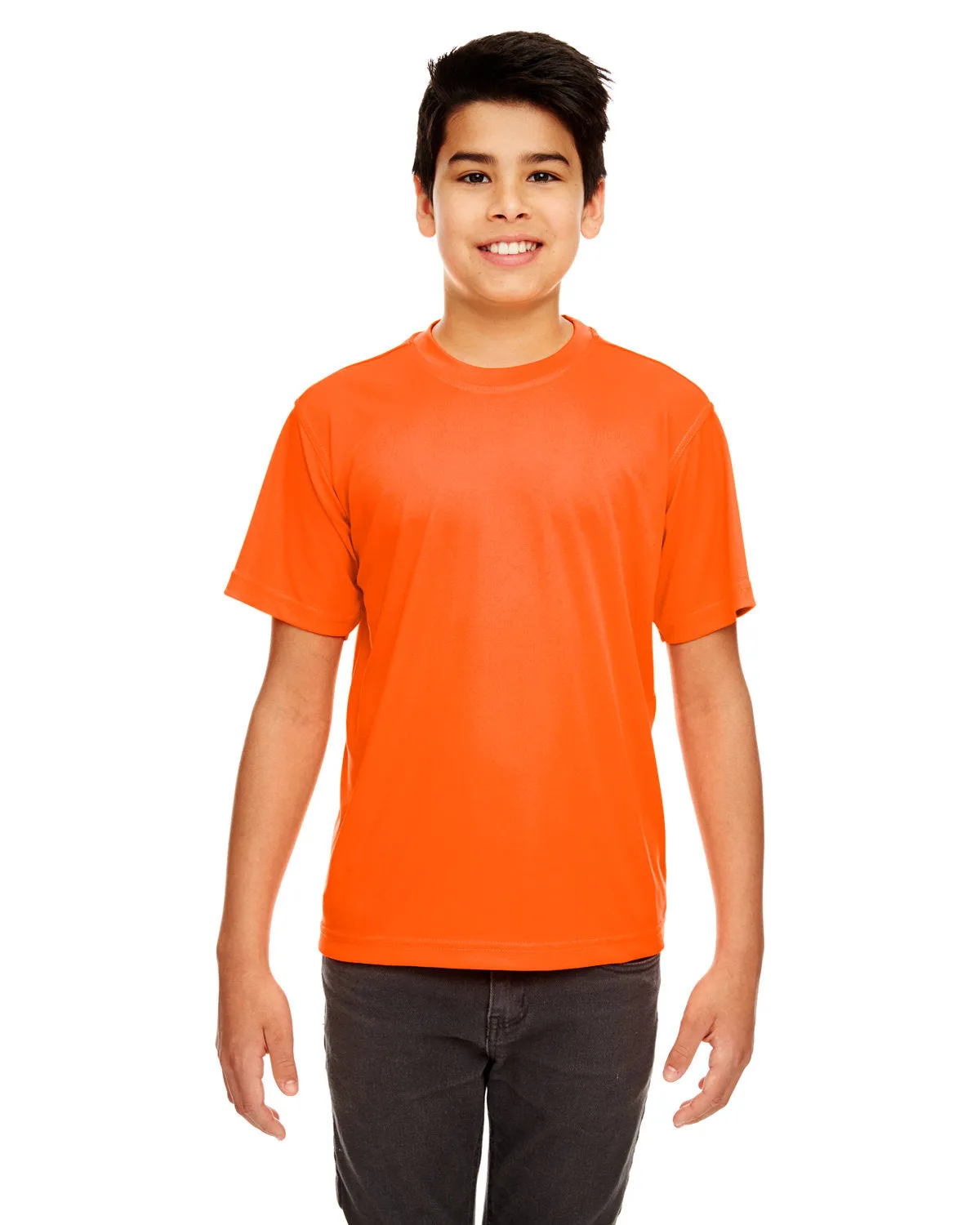 UltraClub 8420Y Jugend Cool & Dry Sport Performance Interlock T-Shirt