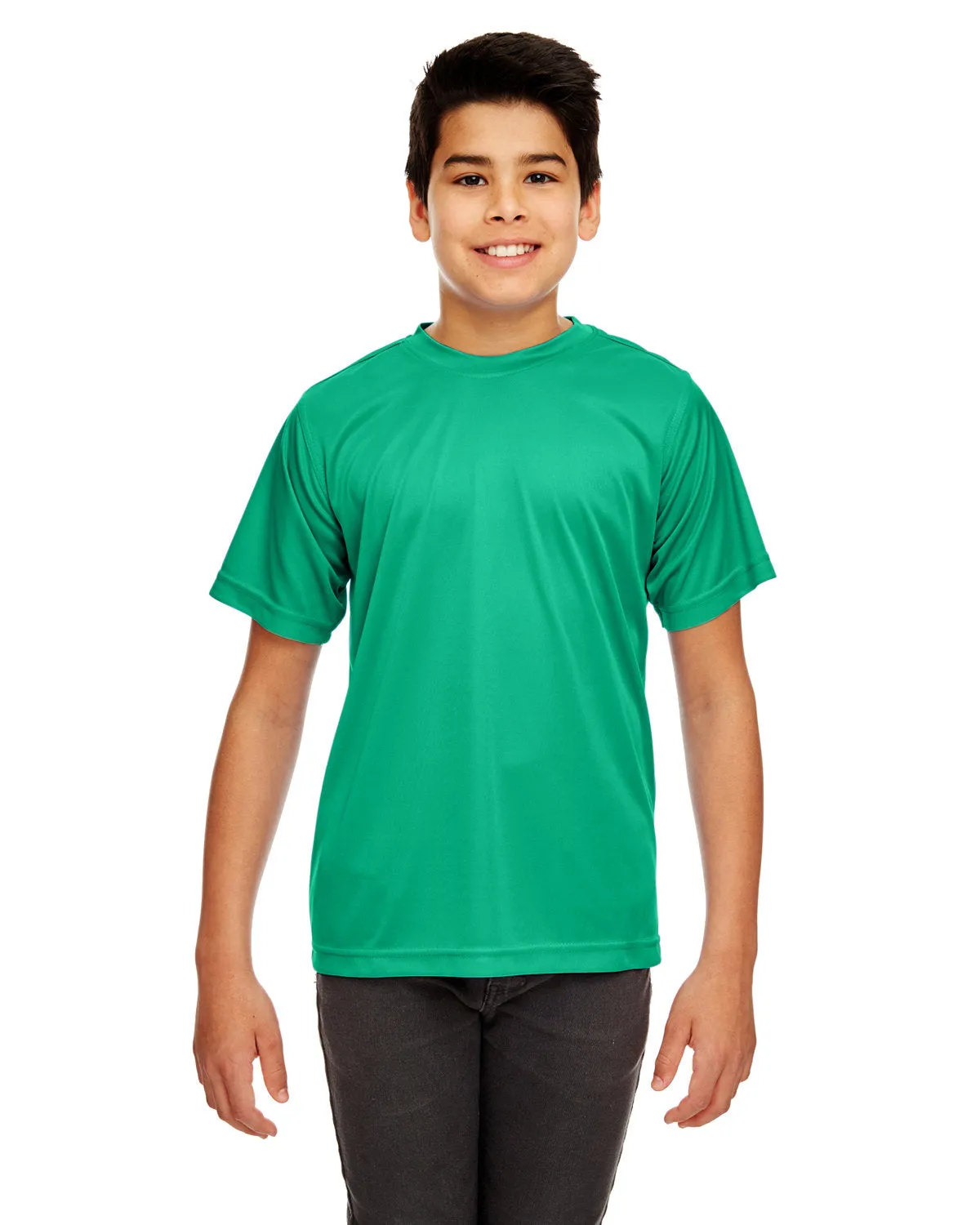UltraClub 8420Y Jugend Cool & Dry Sport Performance Interlock T-Shirt