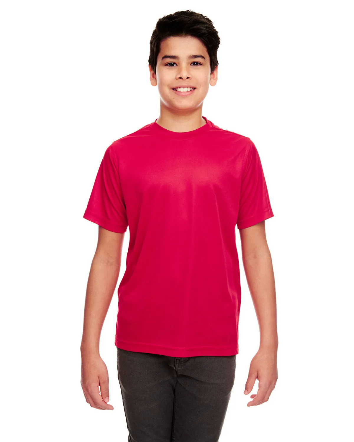 UltraClub 8420Y Jugend Cool & Dry Sport Performance Interlock T-Shirt
