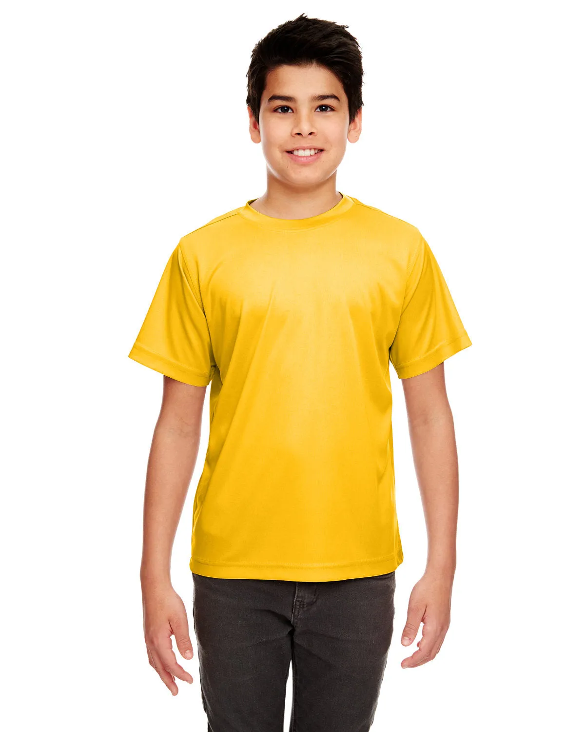 UltraClub 8420Y Jugend Cool & Dry Sport Performance Interlock T-Shirt