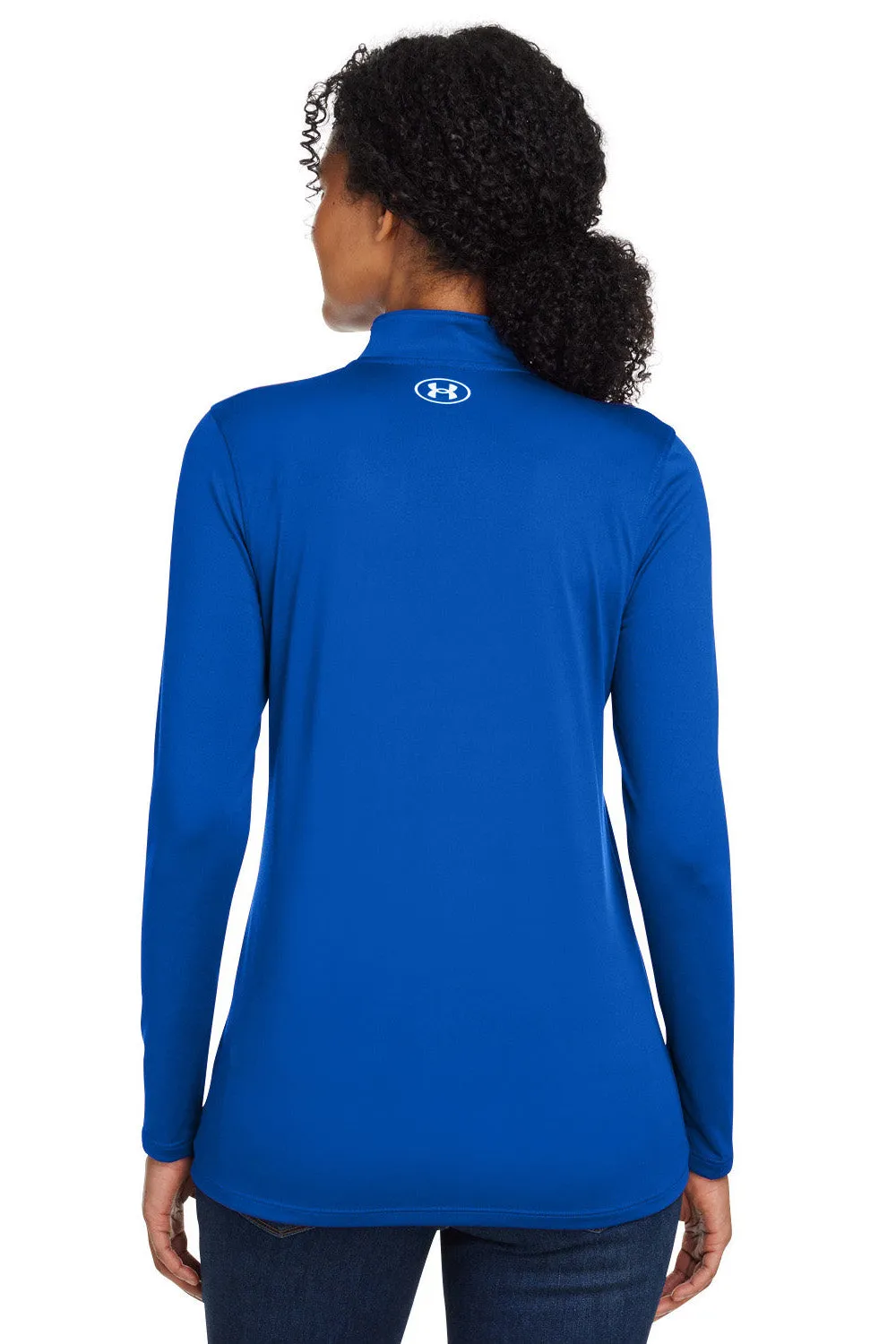 Under Armour Damen Team Tech Feuchtigkeitstransportierendes 1/4-Zip Sweatshirt - Königsblau