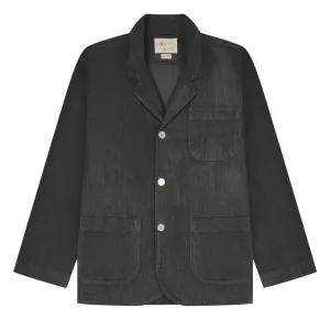 Uskees 3006 Cord Blazer Vintage Schwarz