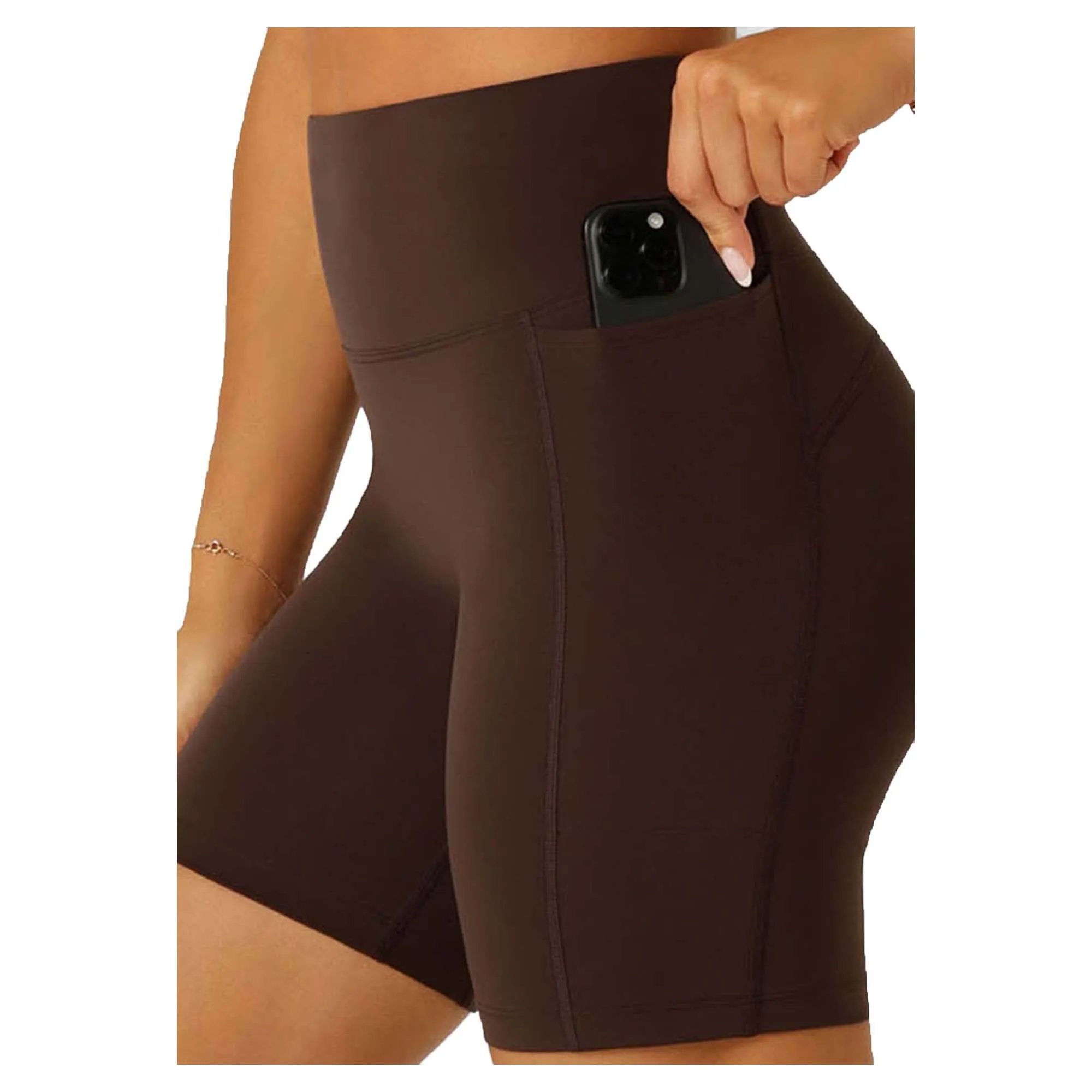 Damen Amy No Ride Telefon-Tasche 14cm Fahrrad-Shorts