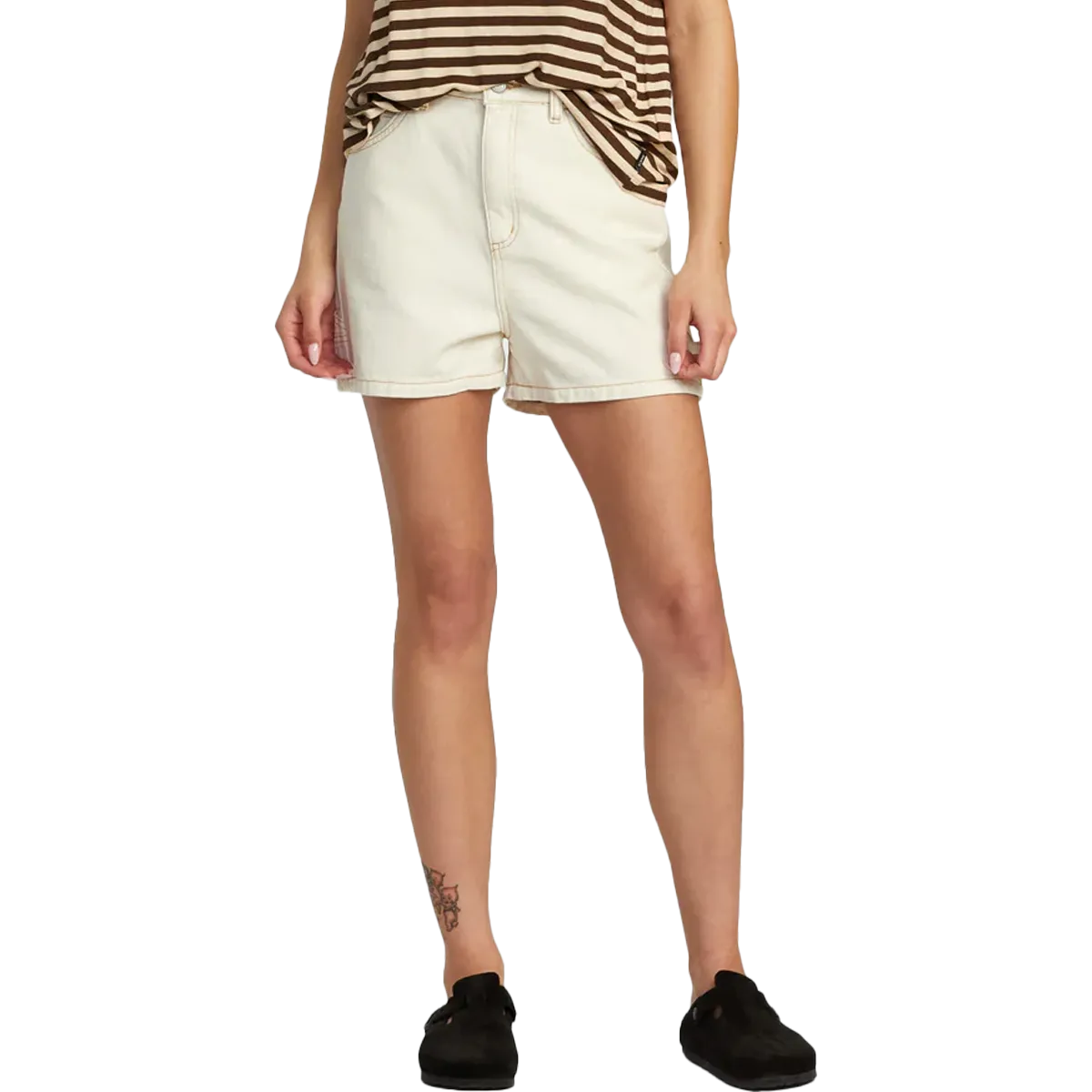 Damenshorts aus Recession Denim
