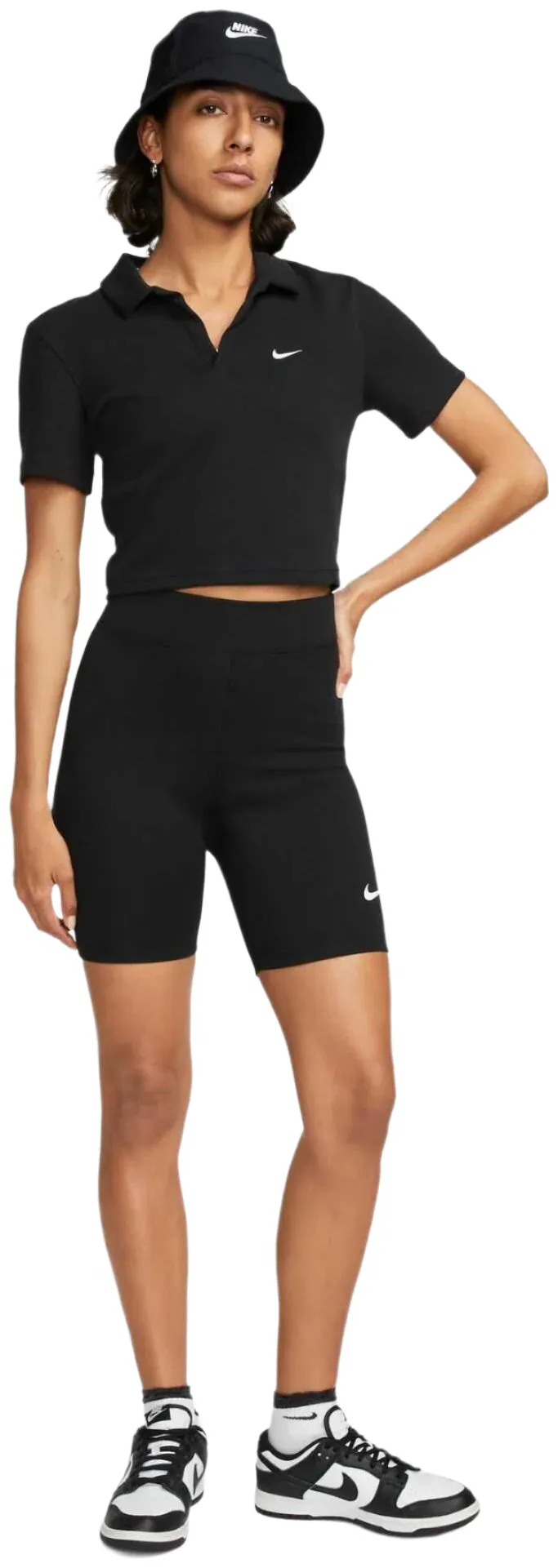 Klassische Damen-Sportbekleidung: Hochtaillierte 8-Zoll-Radlerhose