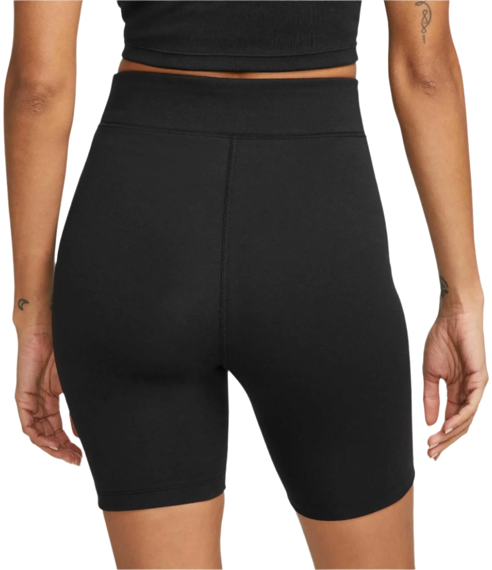 Klassische Damen-Sportbekleidung: Hochtaillierte 8-Zoll-Radlerhose