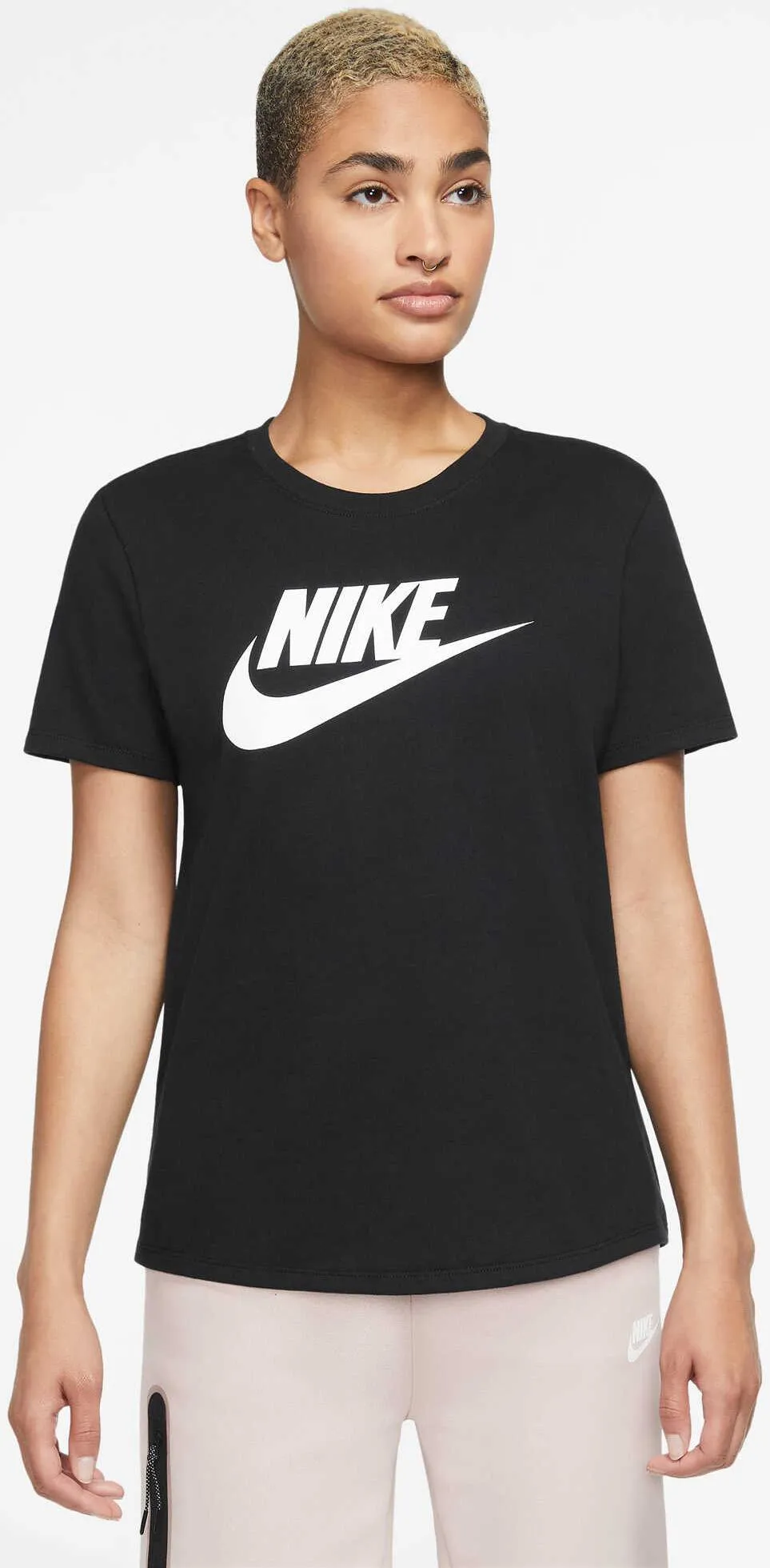 Essentielles Logo-T-Shirt für Damen-Sportbekleidung