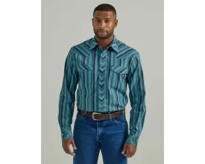 Wrangler Herren Silver Edition Classics Langarm-Snap-Hemd Wrangler Kleidung